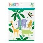 Animal Safari Party Loot Bag - Pack of 8