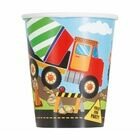 Construction Truck Party Cups - Pack of 8